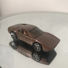 Hot Wheels Ferrari Brown Metallic Flake Die Cast Toy Car 1977 Malaysia