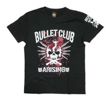 NJPW Adam Cole Autographed BULLET CLUB ARISING T-shirt Medium AEW WWE NXT