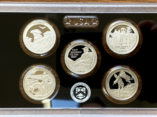 2016 S Coin SILVER Proof Set United States Mint Boxed With COA Complete - Picture 5 of 9