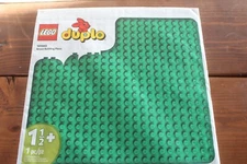 NEW Duplo Green Base Plate Large Building 15x15" 22x 22 Pegs Baseplate Mat Floor