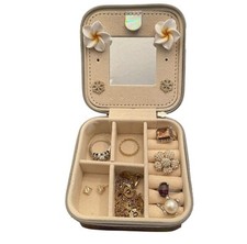 portable travel jewelry box organizer