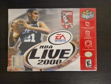 Thumbnail of ebay&reg; auction 126328556672 | NBA Live 2000 N64 / Nintendo 64 / Neu / Sealed / Versiegelt