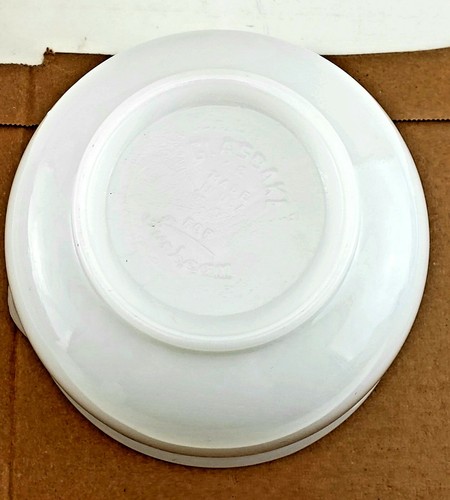 Vintage Glassbake For Sunbeam Milk Glass Mixing Bowl #2. Good Condition - Picture 4 of 4