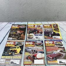Rod and Custom Magazines Lot of 6 Issues Hot Rods Cars Garage 2005 RC-12