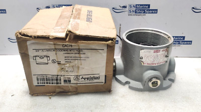 Appleton Electric CALB75 CAC75 1.9cm Aluminium Codemas MTG Kapuze