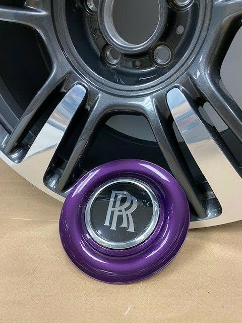 NEW Rolls Royce Wraith Dawn Wheel Rim Charcoal Polished 21x9.5 OE 36116862614