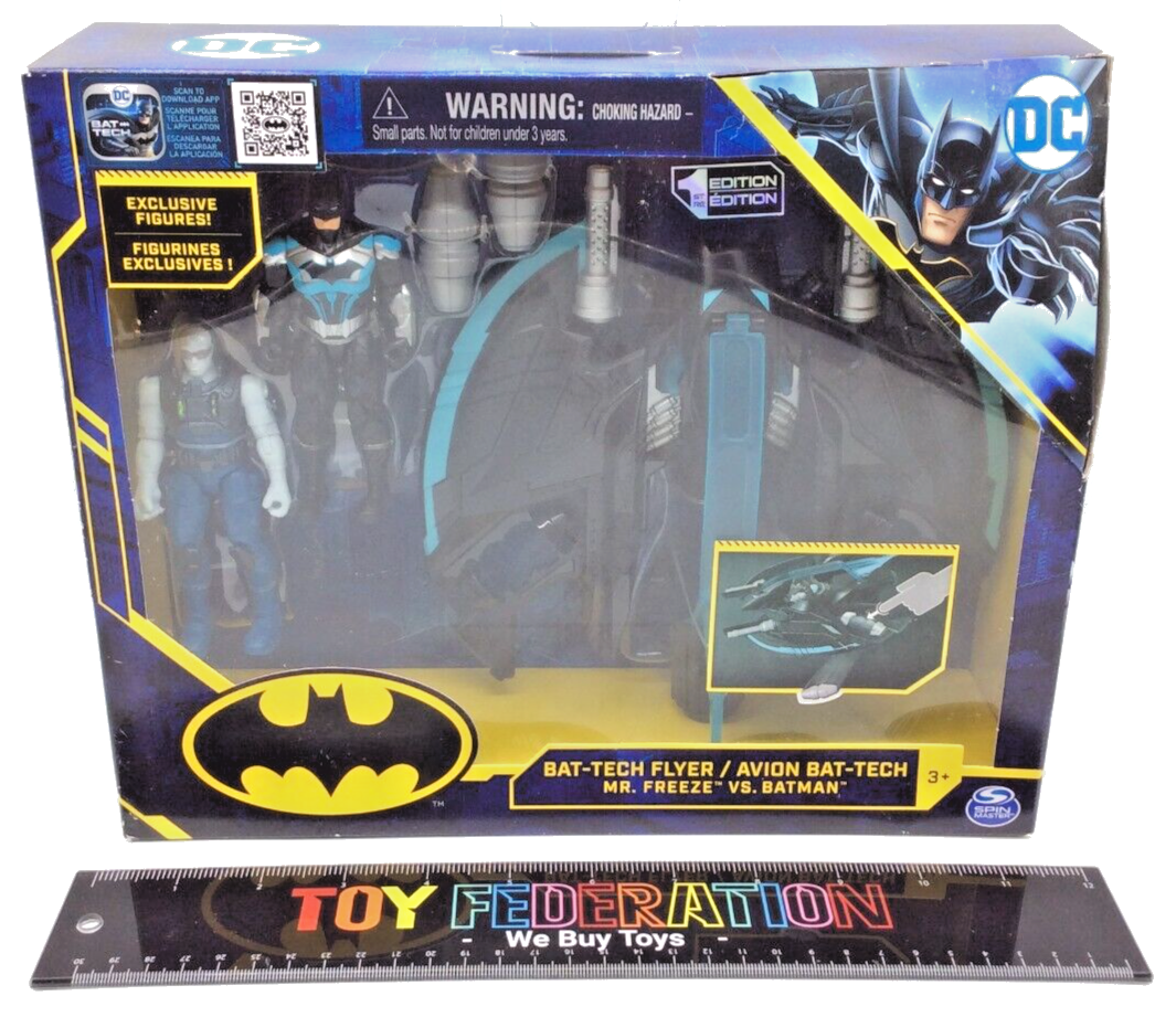 Spin Master DC Batman: BAT-TECH FLYER / AVION BAT-TECH MR FREEZE