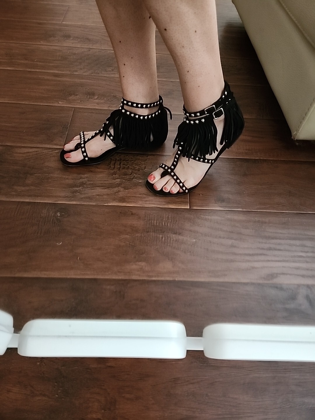 Sandali gladiatore gladiatore borchie Saint Laurent taglia 40