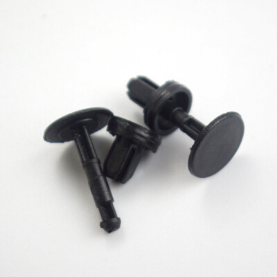 Citall Black 10pcs Nylon Fender Cowl Panel Push-type Retainer Rivet Clips For Ho - Foto 13