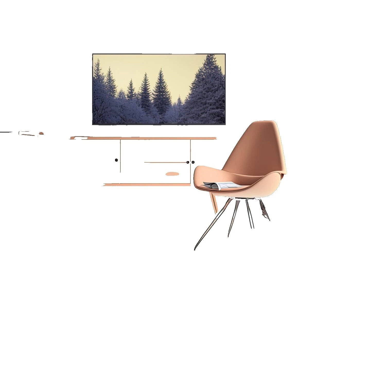 Alfombras y Tapetes contemporáneo Blanco