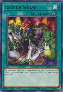 Backup Squad - MP18-EN145 - Rare - 1st Edition x3 - Near Mint