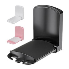 Headset Wall Mount Back Adhesive Sturdy Folding Headphone Holder sensible