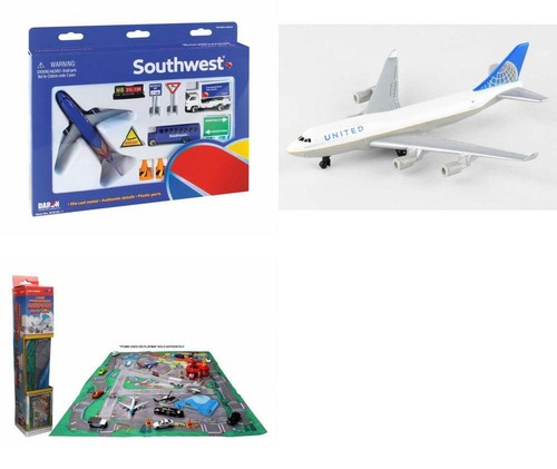 Toy Airplane Playset Diecast Planes & Accessories Southwest United Airlines - 第 1/4 張圖片