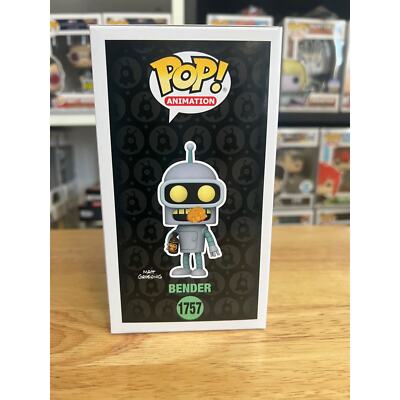 Futurama Funko Pop Bender Glow Chase Edition 1757 – édition Spéciale NEUF