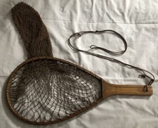 Vintage Wooden Fishing Net