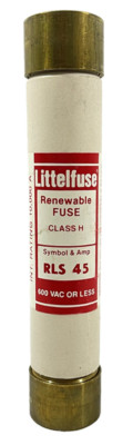 Littelfuse RLS-45 Fuse 45A 600V Class H Industrial Electrical Circuit Protection