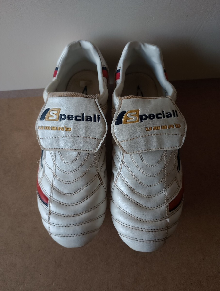 Umbro Speciali Football Boots 07 LGE-A SG White Original Studs