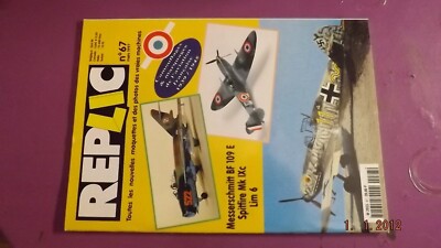 Revue REPLIC N°32 - Maquettisme Avion (Bf 109 G6, F4F Wildcat, Ki-43 II Oscar), Occasion