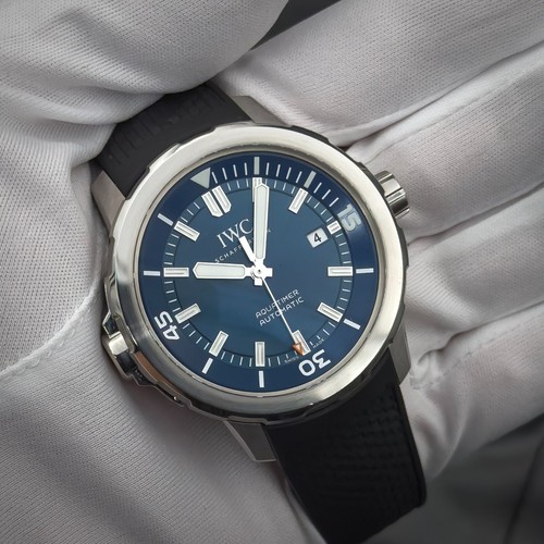 IWC Aquatimer Blue Men's Watch 
