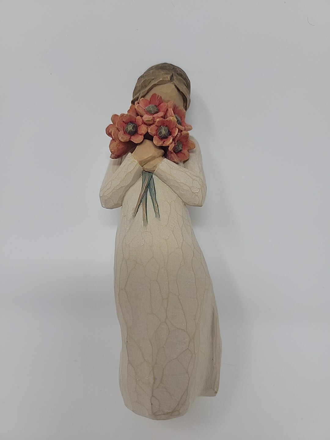 Willow Tree Surrounded By Love Hand-Painted Sculpture Demdaco 2009