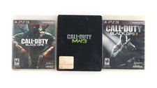 Call of Duty Black Ops 1  2 Modern Warfare 3 PS3 MW3 Hardened Ed Steelbook Lot