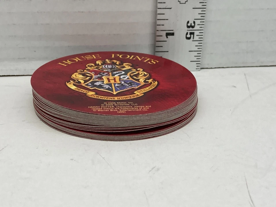 Scene It Harry Potter Game Set of 30 House Point Cards 2005 - Image 3 of 4