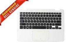 Dell Inspiron 11 3185 Touchpad 2-in-1 Palmrest Laptop Keyboard White 6NCX7 F5JCC