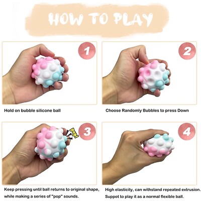 Pop It Fidget Hibou Alphabet – Silicone Sensoriel – Anti-stress – De A à Z – Dès 3 Ans – Cadeau Relaxant