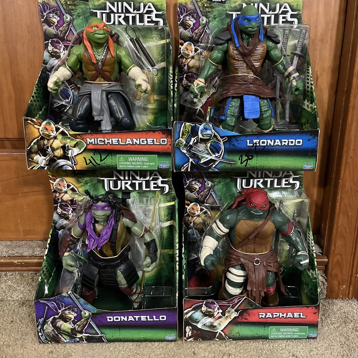 Ninja turtle on sale action figure set
