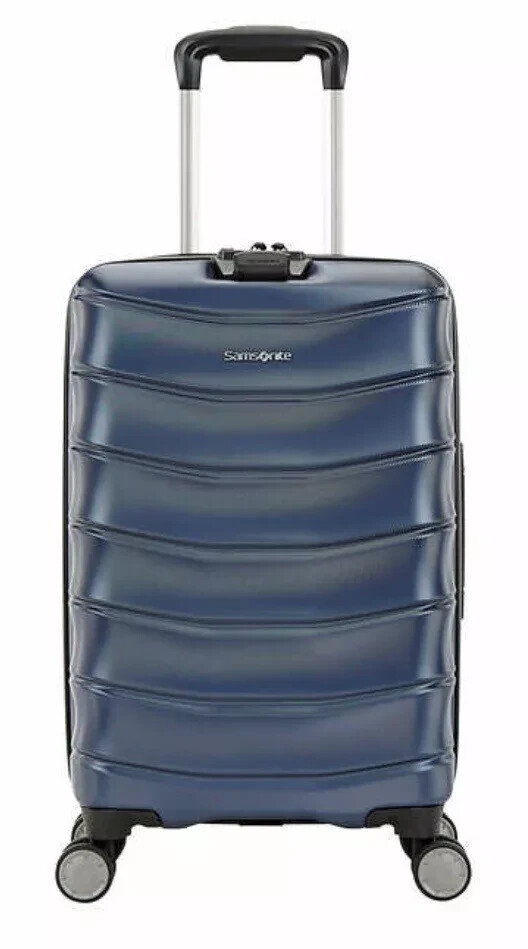 Samsonite Amplitude Hardside Luggage Spinner Carryon 22, Blue eBay