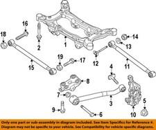 FIAT OEM 16-23 500X Suspension Components-Rear Lower Arm Nut 6511781AA