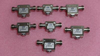 Lot of 7 Nova 0165IAN  Microwave RF Isolator Type ''N'' Frequency 1.5-1.8 GHz,