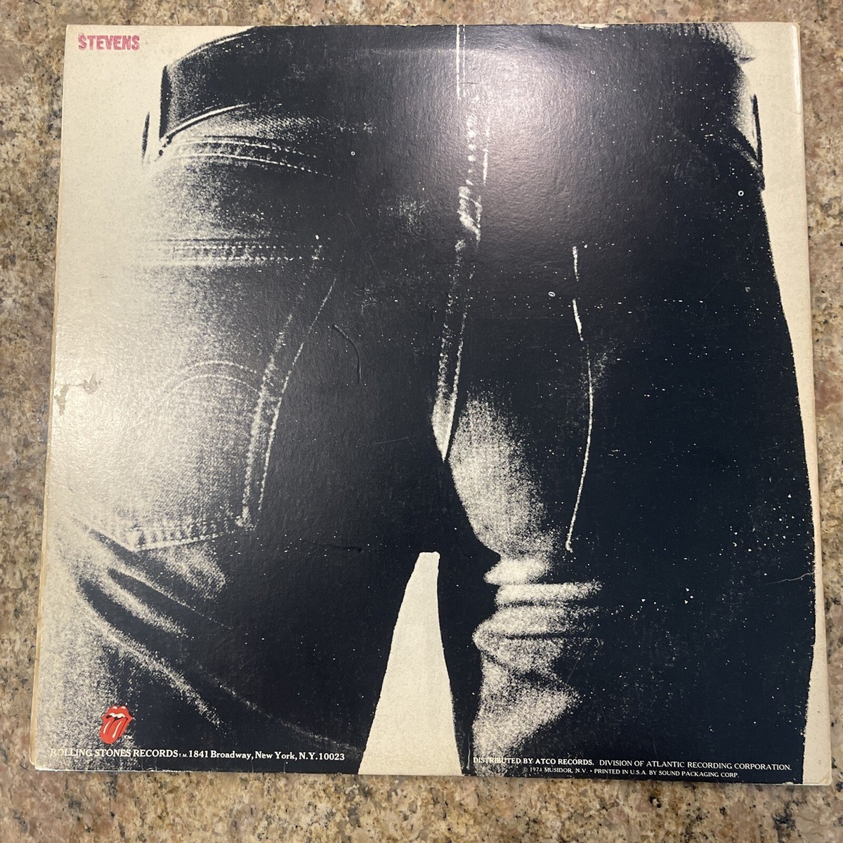 The Rolling Stones: Sticky Fingers (1971) ATCO Records | eBay