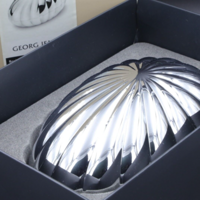 NEW RARE Georg Jensen Bonbonniere Shell Candy Trinket Dish