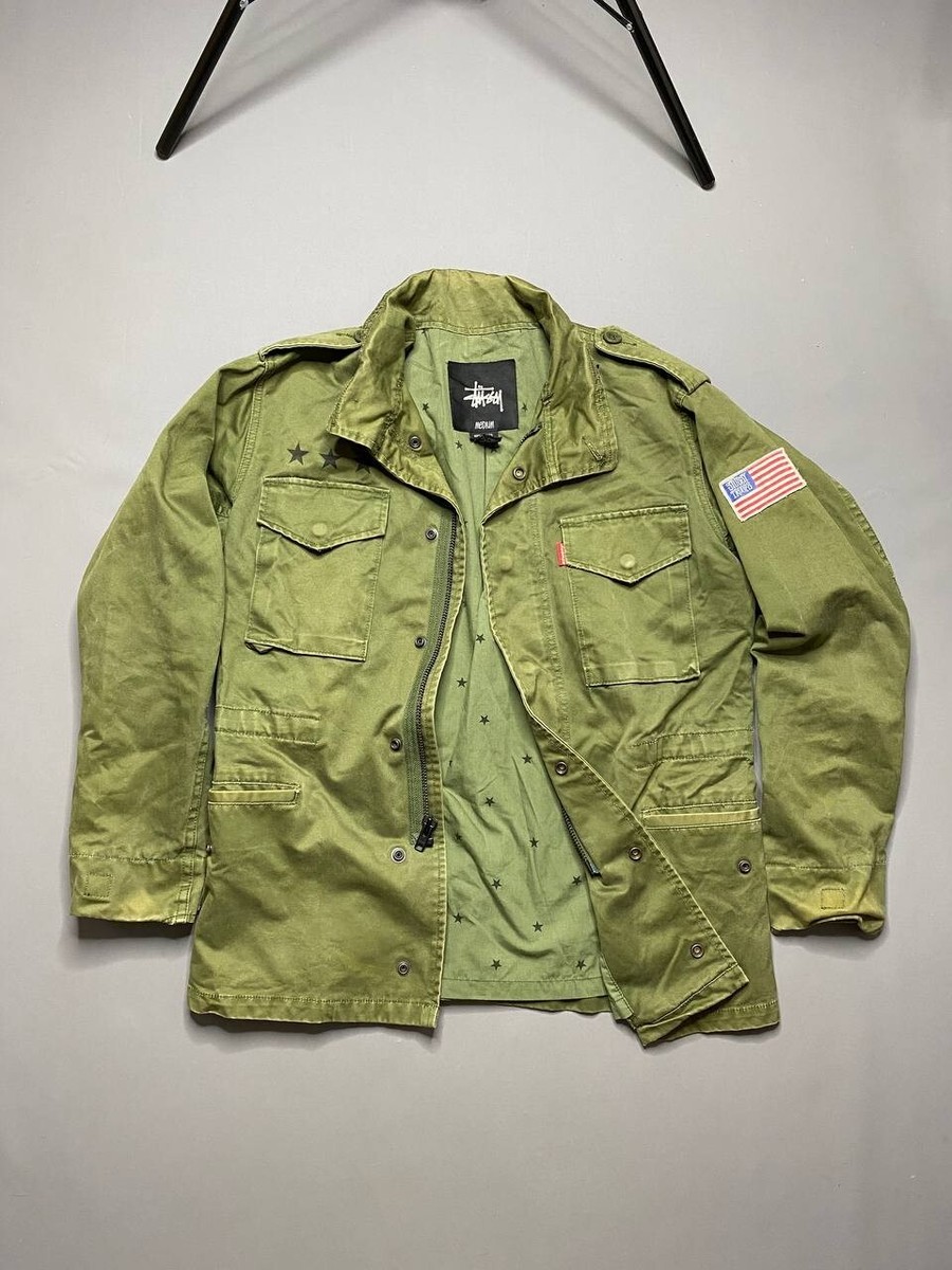 Vintage Stussy Troops Military M65 Y2K Canvas Jacket | eBay Vintage Stussy Troops Military M65 Y2K Canvas Jacket | eBay