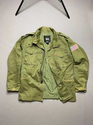 Vintage Stussy Troops Military M65 Y2K Canvas Jacket | eBay Vintage Stussy Troops Military M65 Y2K Canvas Jacket | eBay