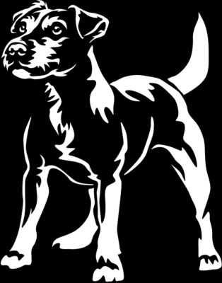 PARSON RUSSELL TERRIER Aufkleber - Parson Russell Autoaufkleber - sticker #19