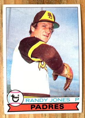 1979 TOPPS RANDY JONES CARD#194 SAN DIEGO PADRES NEW YORK METS CY YOUNG ...