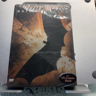 Batman Begins Special Steelbook Edition DVD ### Mit Us-Comic Buch