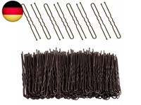 200 StüCk Haarnadeln, U-FöRmige Haarnadeln, 7Cm Haarklammer, Metall Wellenform H