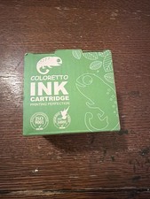 Coloretto 65XL Black Ink Cartridge Replacement High Yield Sealed But Expired