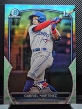 2023 Bowman - Chrome Prospects Gabriel Martinez #BCP-45 Lunar Glow Refractor