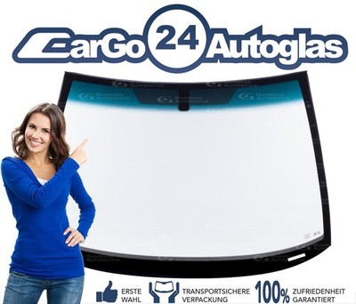 Frontscheibe für Opel Corsa D Windschutzscheibe Grün Blaukeil Leiste Bj 07-