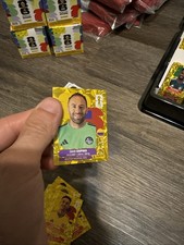 David Ospina Panini FIFA World Cup 2026 Gold Crumple Parallels Sticker Col 3