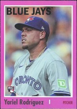 2024 Topps Archives Yariel Rodriguez #177 Pink Foil RC