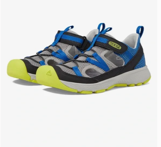 Sandali scarpe da trekking in acqua all'aperto grigio Keen Motozoa Little Kids taglia ll
