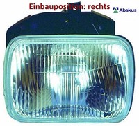 Abakus 551-1114R-LD-EH Hauptscheinwerfer Rechts Scheinwerfer FüR Renault