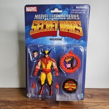 Marvel Legends Secret Wars Wolverine 40th Anniversary Retro 6in Action Figure
