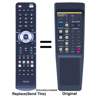 Remote Control For NAD 7100 7400 1600 1700 NAD7100 NAD7400 NAD1600 NAD1700