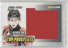 2009-10 ITG Heroes and Prospects Top Jumbo Jersey Silver /30 Calvin de Haan 1o3